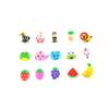 300 PCS Mini Animal Fruit Erasers, Bulk Tiny Novelty Pencil Erasers Assortment for Kids for Party Favor, Gift Filling, and School Home Work Rewards view 3