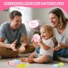 Toddler Talking Flash Cards for 1 2 3 4 5 Year Old Boys and Girls - Language Sensory Learning Device with 224 Sight Words - Montessori,Pocket Speech Therapy,Autism Toys,Christmas Birthday Gift - Pink view 4