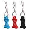AIMROCK RC Body Clips R Pins 30-Degree Angle RC Clips with Pull Tabs for 1/10 1/12 Traxxas Arrma Axial Losi HPI RC Car Crawler Truck Buggy (Black) view 3