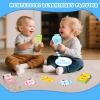Toddler Talking Flash Cards for 1 2 3 4 5 Year Old Boys and Girls - Language Sensory Learning Device with 224 Sight Words - Montessori,Pocket Speech Therapy,Autism Toys,Christmas Birthday Gift - Blue view 2
