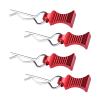 AIMROCK RC Body Clips R Pins 30-Degree Angle With Pull Tabs for 1/10 1/12 Traxxas Arrma Axial Losi HPI Car Crawler Truck Buggy (Red) view 1