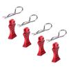 AIMROCK RC Body Clips R Pins 30-Degree Angle With Pull Tabs for 1/10 1/12 Traxxas Arrma Axial Losi HPI Car Crawler Truck Buggy (Red) view 2