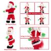 Gfilay Dancing Santa Claus, 14" Santa Doll Animated Christmas Toys Singing Spanish Song Xmas Santa Toys for Kids view 2