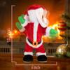 Gfilay Dancing Santa Claus, 14" Santa Doll Animated Christmas Toys Singing Spanish Song Xmas Santa Toys for Kids view 4