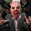 Wirlsweal Cosplay Scary Mask, Scary Dracula Monster Costume Party Horror Demon Zombie (C) view 2