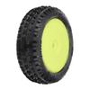 Pro-Line Racing Wedge Carpet Tires MTD Yellow Mini-B Front PRO829812 RC Tire view 1