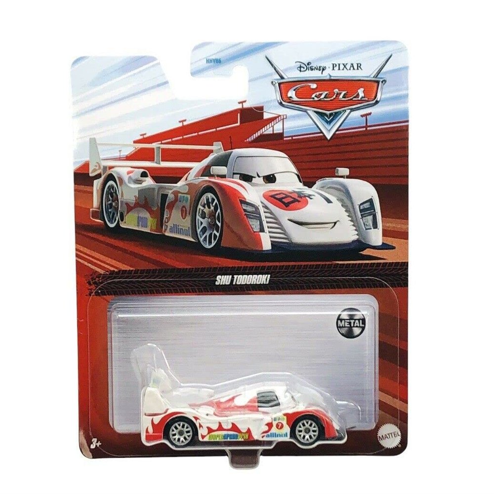 Disney Cars Shu Todoroki, [1:55 Scale] WGP White