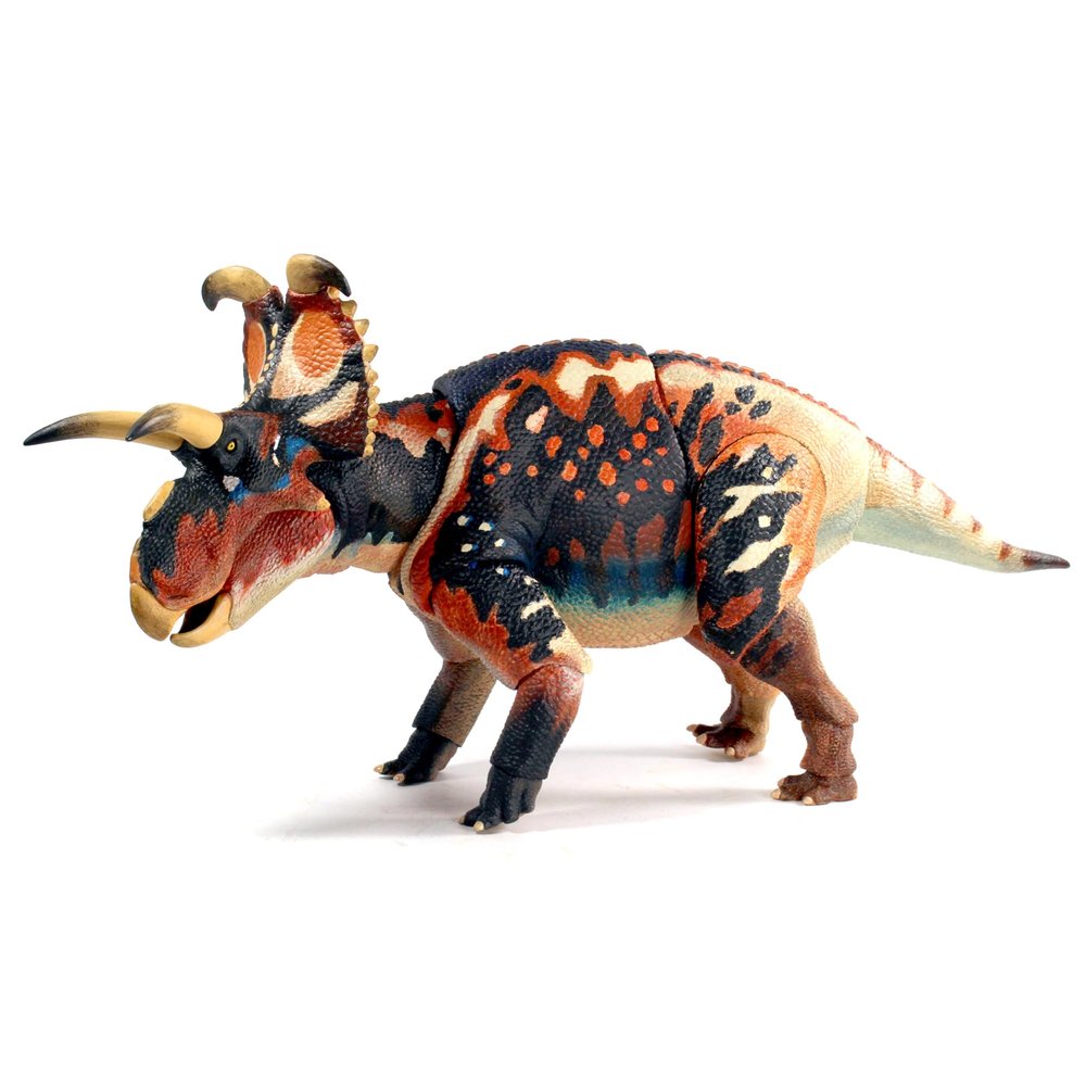Creative Beast Studios Beasts of The Mesozoic: Ceratopsian Series Albertaceratops 1:18 Scale Action Figure, Multicolor