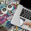 Skateboard Stickers 100 Pack, Skateboard Decals with Unique Designs for Electronics, Laptops, Thermos, Cellphones, Guitars, Skateboards, etc. Decorative Stickers view 4
