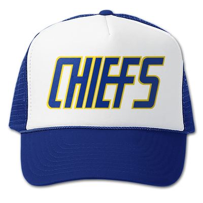 Slap Shot Hat 70s Retro Movie Charlestown Chiefs Classic Trucker Hats Sports Gift for Hockey Player