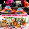 40 Pcs Brain Stress Ball 1.6" Colorful Mini Brain Stress Ball Bulk PU Hand Muscle Exercise Pressure Prop Improve Grip Strength Object Recognition Prop Mold Birthday Party Favors Christmas Fun Gift view 3