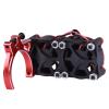 AIMROCK Aluminum 36mm-40mm RC Motor Heatsink w/Double Cooling Fans for 1/10 TRX4 SCX10 RC Crawler (Red) view 3