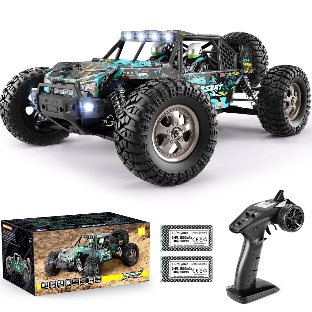 2995 Remote Control Truck 1:12 Scale RC Buggy 550 Motor Upgrade Version 42KM/H High Speed RC Cars, Electric Powered 4X4 Off-Road RC Trucks RTR Ideal Hobby for Kids& Adults 40+ Min Play