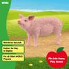 Schleich Farm World, Realistic Farm Animal Toys for Kids Ages 3 and Above, Pig Toy Figurine , 2.3 inch view 2