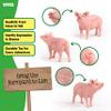 Schleich Farm World, Realistic Farm Animal Toys for Kids Ages 3 and Above, Pig Toy Figurine , 2.3 inch view 4