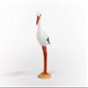 Schleich Farm World, Realistic Bird Animal Toys for Boys and Girls 3 and Above, Stork Toy Figurine, Ages 3+ view 2