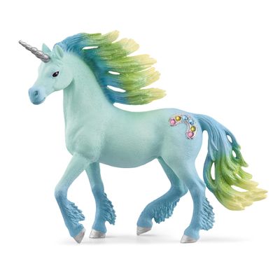 Schleich bayala - Marshmallow Unicorn Stallion - Unicorn Toy for Girls and Boys - Fantasy Horse Figurine for Kids Ages 5+
