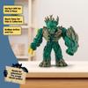 schleich Eldrador Creatures - 6 Jungle Emperor Action Figure with Movable Arms and Shield - Tree Beast Toy with Rotating Head - Large Fantasy Monster Figurine for Battle Play - Kids 7+ | 70151 view 3