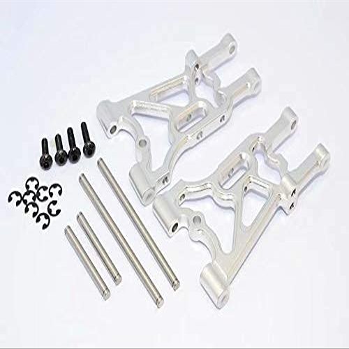 Aluminum Rear Suspension Arm -1pr Silver for HPI WR8 Ken Block Flux 107900