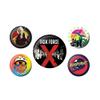 DC Comics Suicide Squad Task Force X 5 Piece Button Badge Set view 1