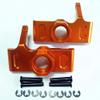 2pcs Aluminum Axle Carriers Knuckle Arm Orange for 1/8 RC HPI Savage X XL 21 25 SS 4.6 5.9 Flux 85048 view 3