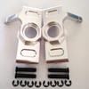 2pcs Aluminum Axle Carriers Knuckle Arm Silver for 1/8 RC HPI Savage X XL 21 25 SS 4.6 5.9 Flux 85048 view 2