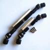 2pcs Heavy Duty Steel + Aluminum Drive Shaft Silver for Axial SCX10 II AX90046 view 2