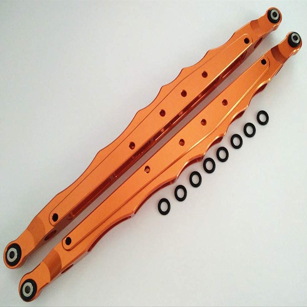 Aluminum Rear Lower Links Linkage Orange for Axial 1/8 YETI XL AX31014