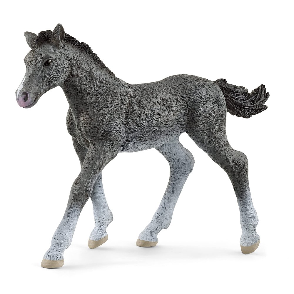 Schleich Horse Club, Realistic Horse Toys for Girls and Boys, Baby Trakehner Foal Toy Figurine, Ages 5+