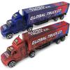 ArtCreativity Semi Truck Toys for Boys, Set of 2, Pull Back Truck Toys for Kids in Red & Blue, Trailer Trucks for Hours of Pretend Play, Unique Toy Car Party Decorations and Boys Room Decor view 1