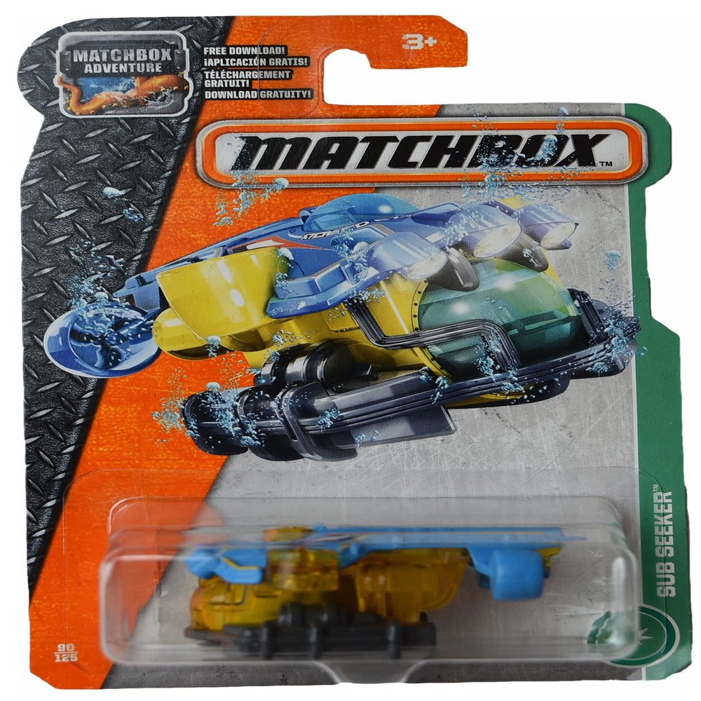 Matchbox Sub Seeker, [Blue/Yellow] 90/125