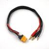 Yeah Racing WPT-0150 XT60 Charge Cable w/ 4mm Plugs 35cm view 1