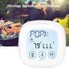 Digital Barbecue Thermometer, Touch Screen BBQ Instant Read Cooking Temperature Meter with Timing Function, for BBQ Grill Cooking view 3