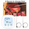 Digital Barbecue Thermometer, Touch Screen BBQ Instant Read Cooking Temperature Meter with Timing Function, for BBQ Grill Cooking view 4