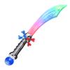 Blinkee 2 in 1 Bundle Medieval Axe Toy with Spinning Lights and Sound Effects and LED Pirate Sword with Prism Ball for Halloween Parties Trick or Treat view 3
