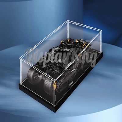 Acrylic Display case Compatible with DC Super Heroes Batman The Tumbler 76023 (Model Set is not Included) (No Background)