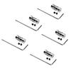 Jutagoss 5Pcs 2mm to 2mm Universal Joint Shaft Coupling Coupling Steering Connector Rotatable Universal Shaft U Joint Coupler for RC Robot Boat Car view 1