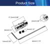 Jutagoss 5Pcs 2mm to 2mm Universal Joint Shaft Coupling Coupling Steering Connector Rotatable Universal Shaft U Joint Coupler for RC Robot Boat Car view 2