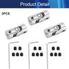Jutagoss Universal Joint Shaft Coupling Rotatable Universal Steering Shaft U Joint Coupler for RC Robot Boat Car 2mm to 2mm 3Pcs view 4