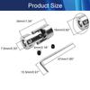 Jutagoss Universal Joint Shaft Coupling Rotatable Universal Steering Shaft U Joint Coupler for RC Robot Boat Car 8mm to 10mm 5Pcs view 2