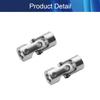 Jutagoss Universal Joint Shaft Coupling Rotatable Universal Steering Shaft U Joint Coupler for RC Robot Boat Car 6mm to 8mm 2Pcs view 4