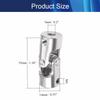 Jutagoss Universal Joint Shaft Coupling Rotatable Universal Steering Shaft U Joint Coupler for RC Robot Boat Car 5mm to 8mm 1Pcs view 2