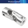 Jutagoss Universal Joint Shaft Coupling Rotatable Universal Steering Shaft U Joint Coupler for RC Robot Boat Car 5mm to 8mm 1Pcs view 4