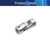 Jutagoss Universal Joint Shaft Coupling Rotatable Universal Steering Shaft U Joint Coupler for RC Robot Boat Car 8mm to 8mm 2Pcs view 4