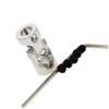 Jutagoss Universal Joint Shaft Coupling Rotatable Universal Steering Shaft U Joint Coupler for RC Robot Boat Car 6mm to 6mm 2Pcs view 1