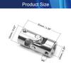 Jutagoss Universal Joint Shaft Coupling Rotatable Universal Steering Shaft U Joint Coupler for RC Robot Boat Car 10mm to 10mm 1Pcs view 2