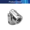 Jutagoss Universal Joint Shaft Coupling Rotatable Universal Steering Shaft U Joint Coupler for RC Robot Boat Car 10mm to 10mm 1Pcs view 4