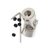 Jutagoss Universal Joint Shaft Coupling Rotatable Universal Steering Shaft U Joint Coupler for RC Robot Boat Car 8mm to 10mm 3Pcs view 1