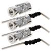Jutagoss Universal Joint Shaft Coupling Rotatable Universal Steering Shaft U Joint Coupler for RC Robot Boat Car 6mm to 6mm 3Pcs view 2
