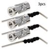 Jutagoss Universal Joint Shaft Coupling Rotatable Universal Steering Shaft U Joint Coupler for RC Robot Boat Car 6mm to 6mm 3Pcs view 3